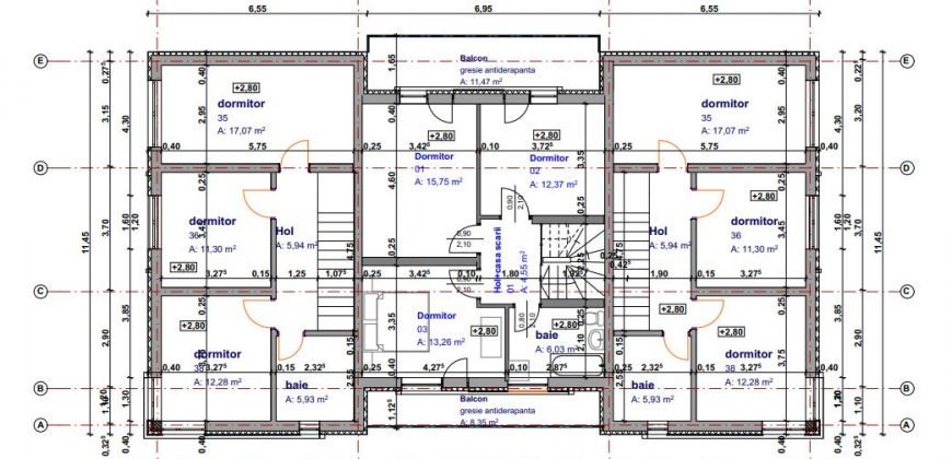 Triplex finisat la cheie-Dealul Furcilor