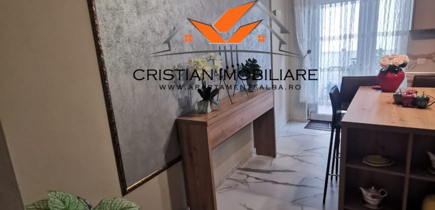 1/2 duplex, finisat , mobilat, utilat nou, Cetate-Dealul Furcilor!