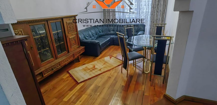 Apartament 4 camere, etaj 1 ,2 bai, mobilat, utilat, Cetate !