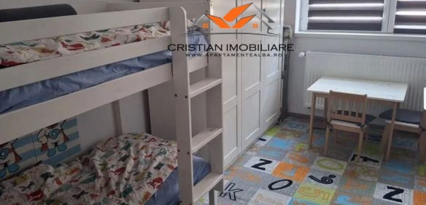 Apartament 3 camere , etaj 2, bloc nou, mobilat, utilat, zona Stadion !
