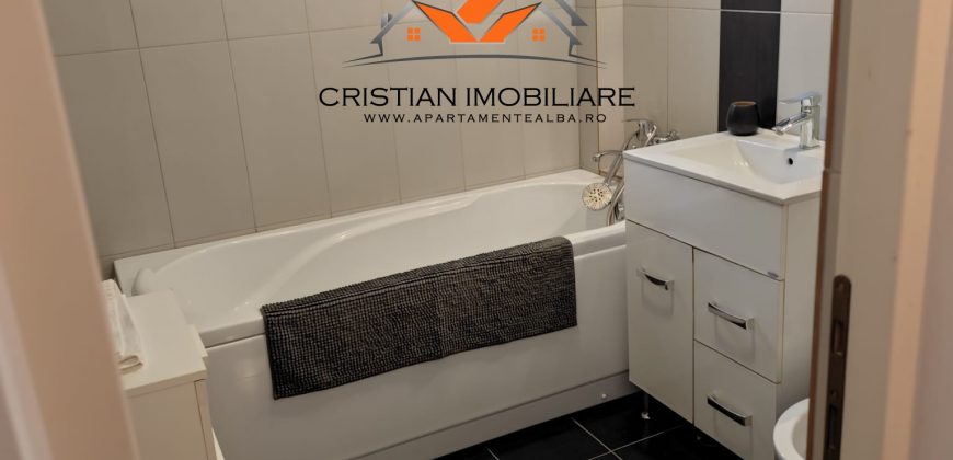 Apartament 2 camere, etaj 2, bloc nou, mobilat, utilat, zona Centru!