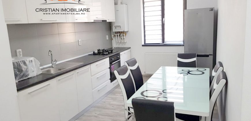 Apartament 2 camere, etaj 2, mobilat, utilat, bloc nou, Ampoi 3!