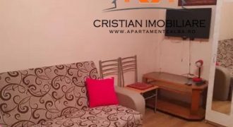 Garsoniera , etaj 1, mobilata, utilata, Cetate!