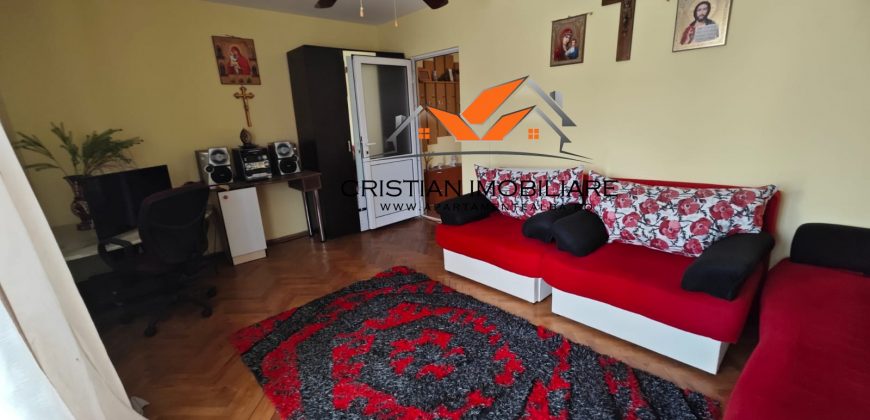 Apartament 2 camere decomandat, etaj 2, cu 2 balcoane, zona Sub Stadion-Bowling!