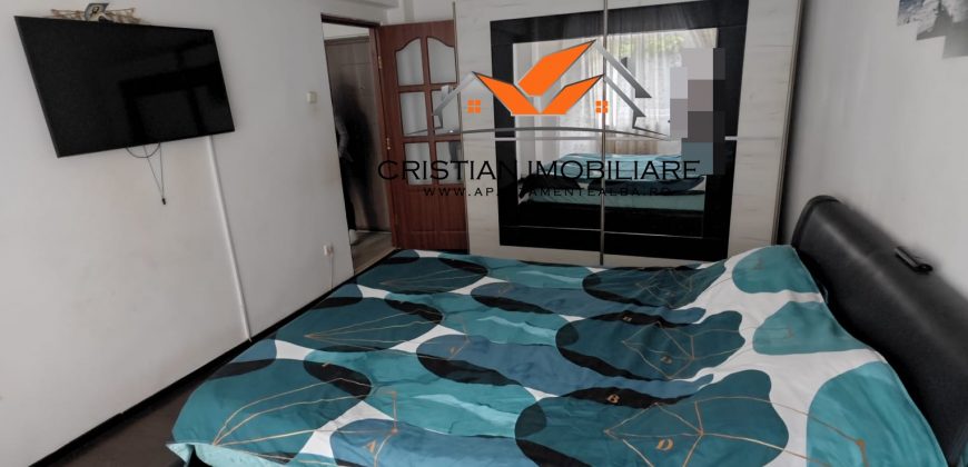 Apartament 2 camere decomandat, Parter inalt, mobilat, utilat, Ampoi 3!
