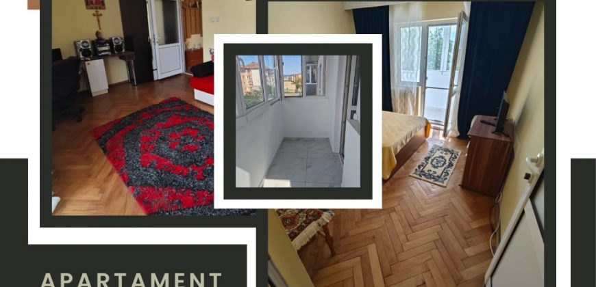 Apartament 2 camere decomandat, etaj 2, cu 2 balcoane, zona Sub Stadion-Bowling!