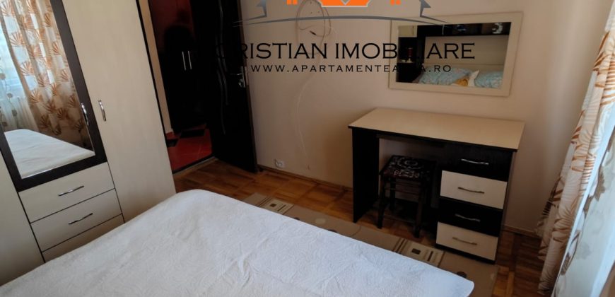 Apartament 2 camere decomandat, etaj 3, mobilat, utilat Cetate-Mercur!