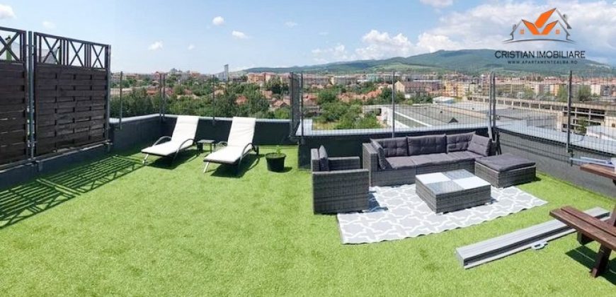 Penthouse deosebit , Zona Centru | Bloc nou |,mobilat, utilat !