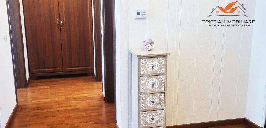 Apartament 2 camere , decomandat, Parter cu balcon, finisat, mobilat, utilat, Centru, bloc nou !