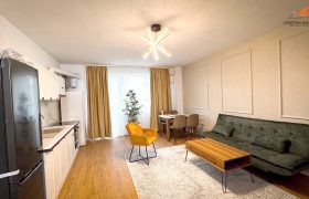 Apartament 3 camere, bloc nou, complet mobilat-utilat
