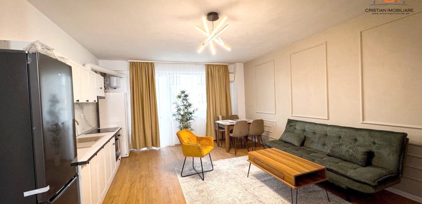 Apartament 3 camere, bloc nou, complet mobilat-utilat