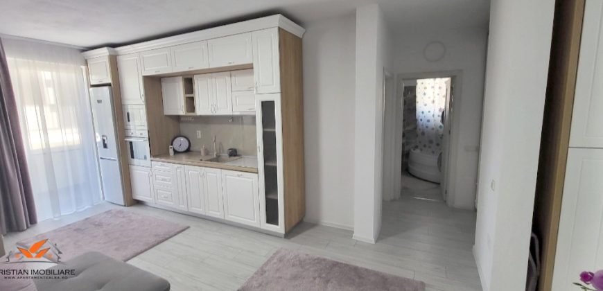 Apartament 2 camere, bloc nou, complet mobilat-utilat