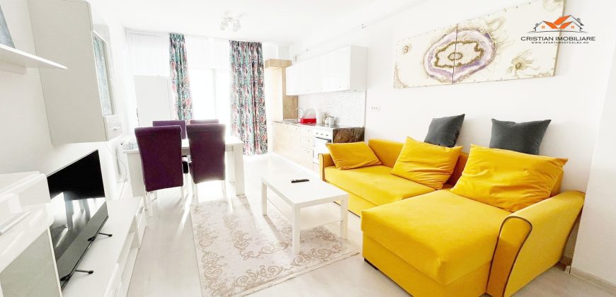 Apartament 2 camere, bloc nou, finisat, mobilat,utilat, Cetate !